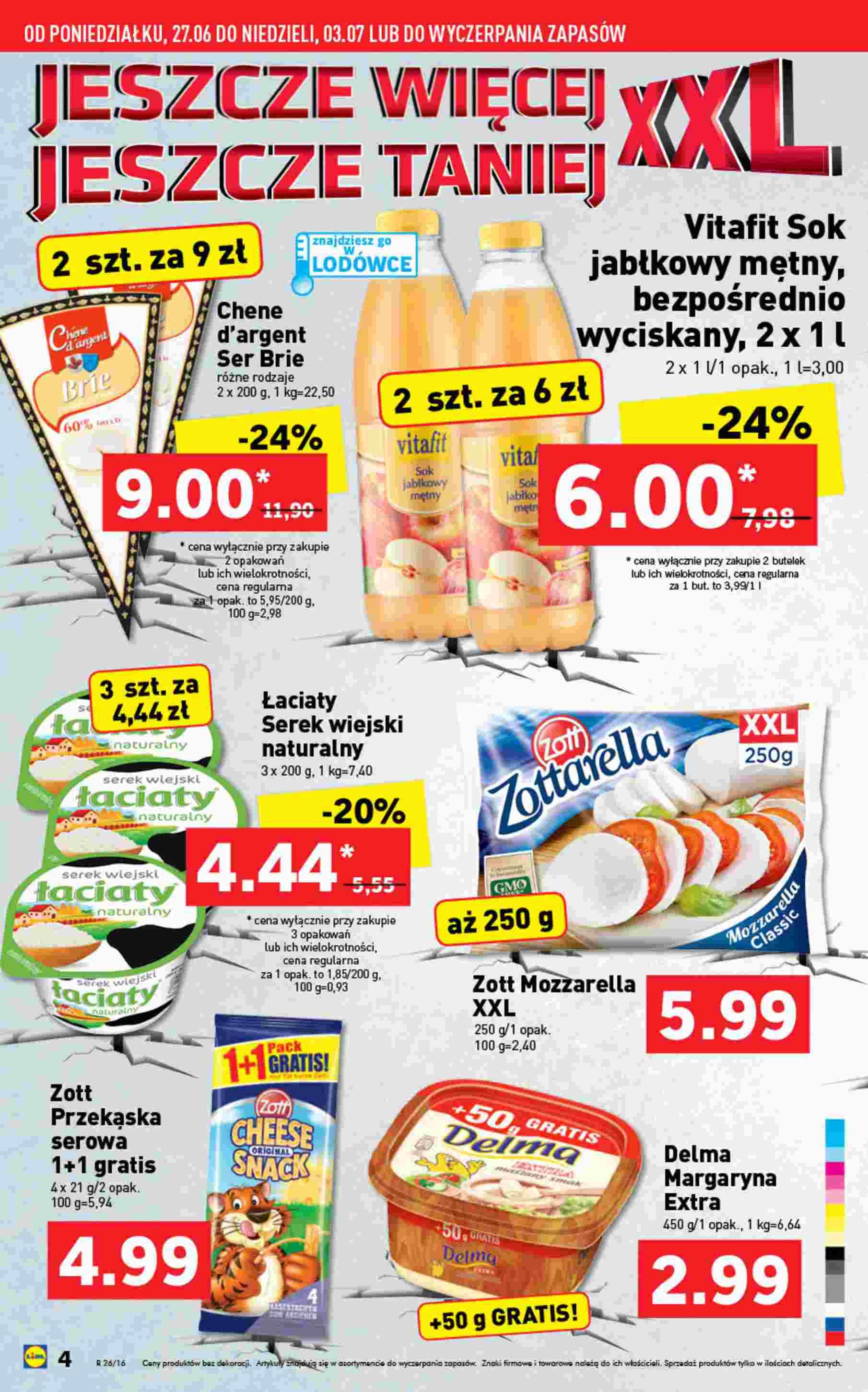 Gazetka promocyjna Lidl do 03/07/2016 str.4