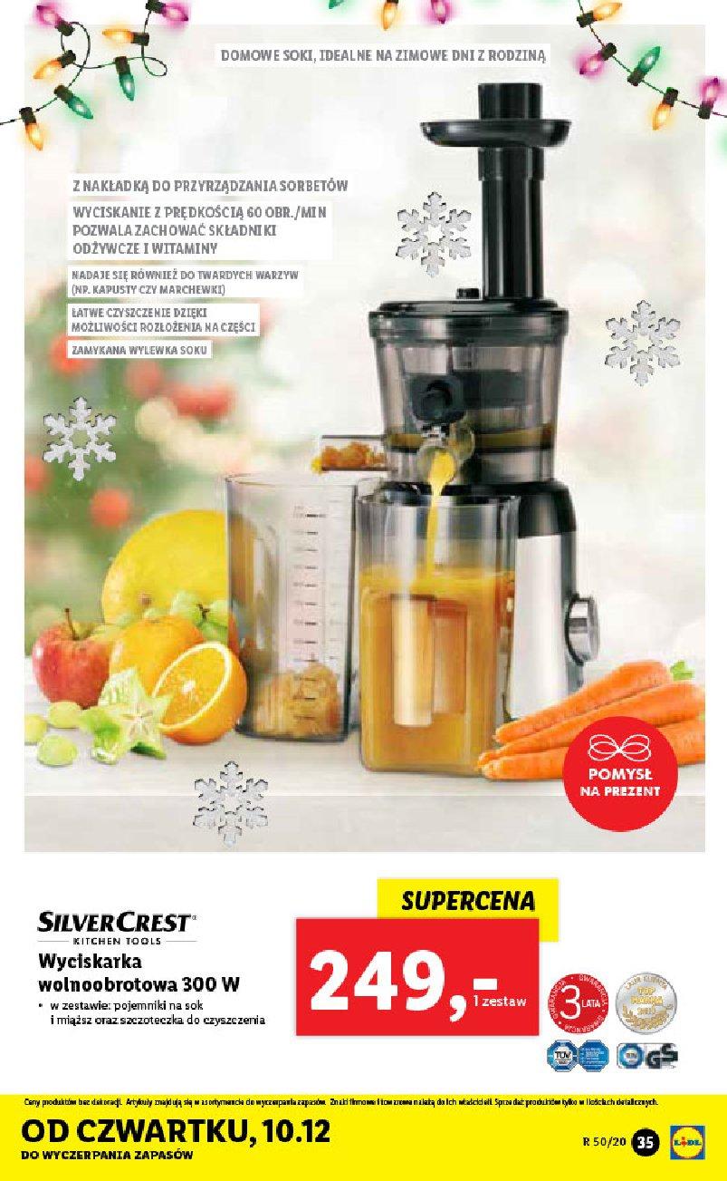 Gazetka promocyjna Lidl do 12/12/2020 str.35