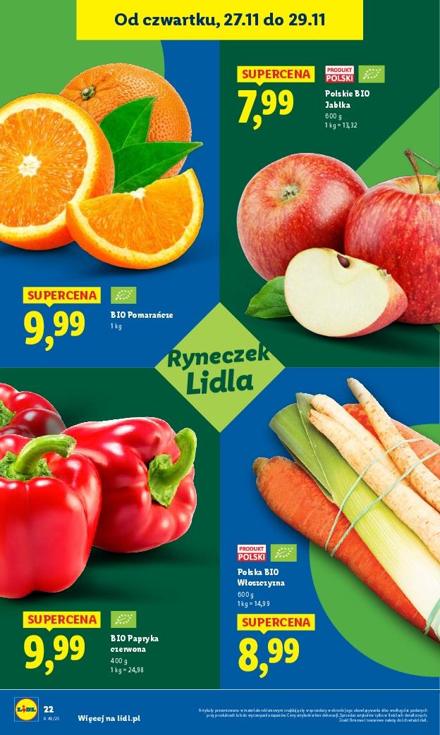 Gazetka promocyjna Lidl do 29/11/2025 str.22