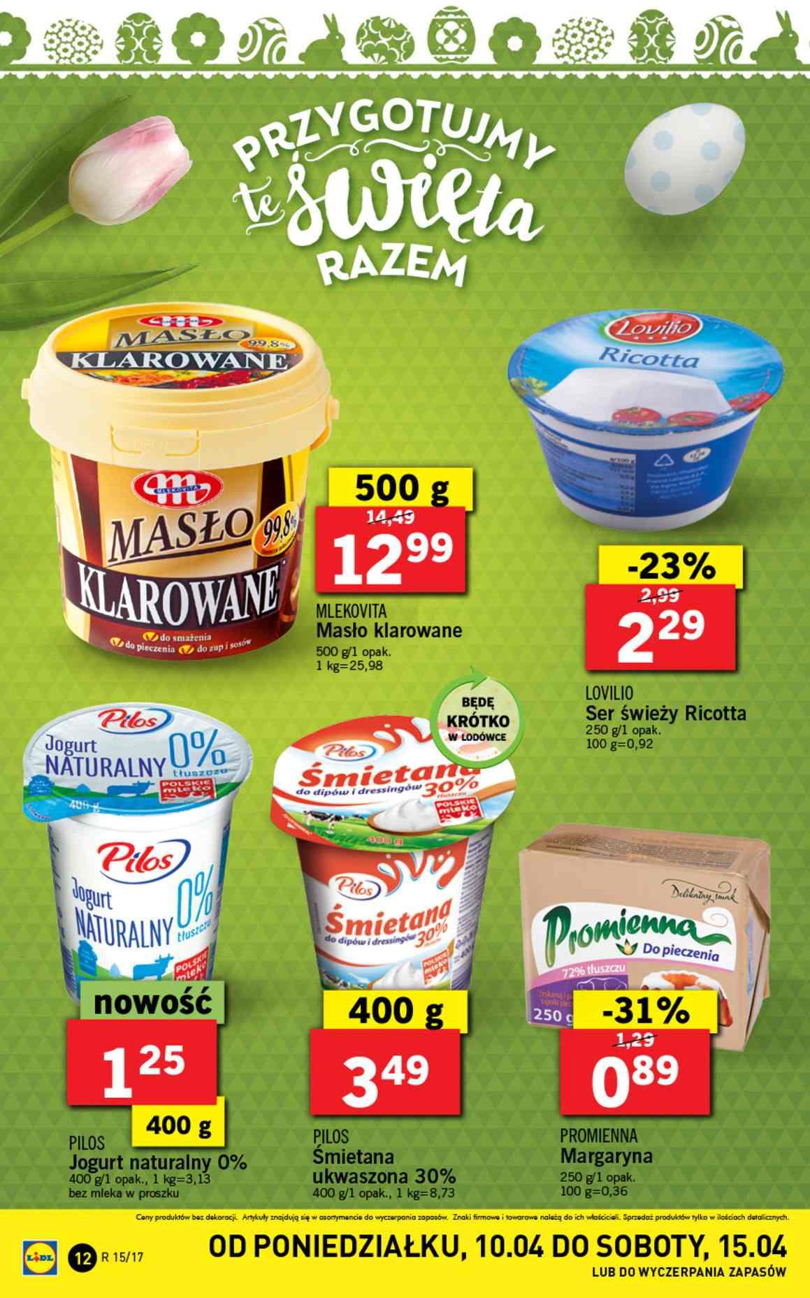 Gazetka promocyjna Lidl do 15/04/2017 str.12