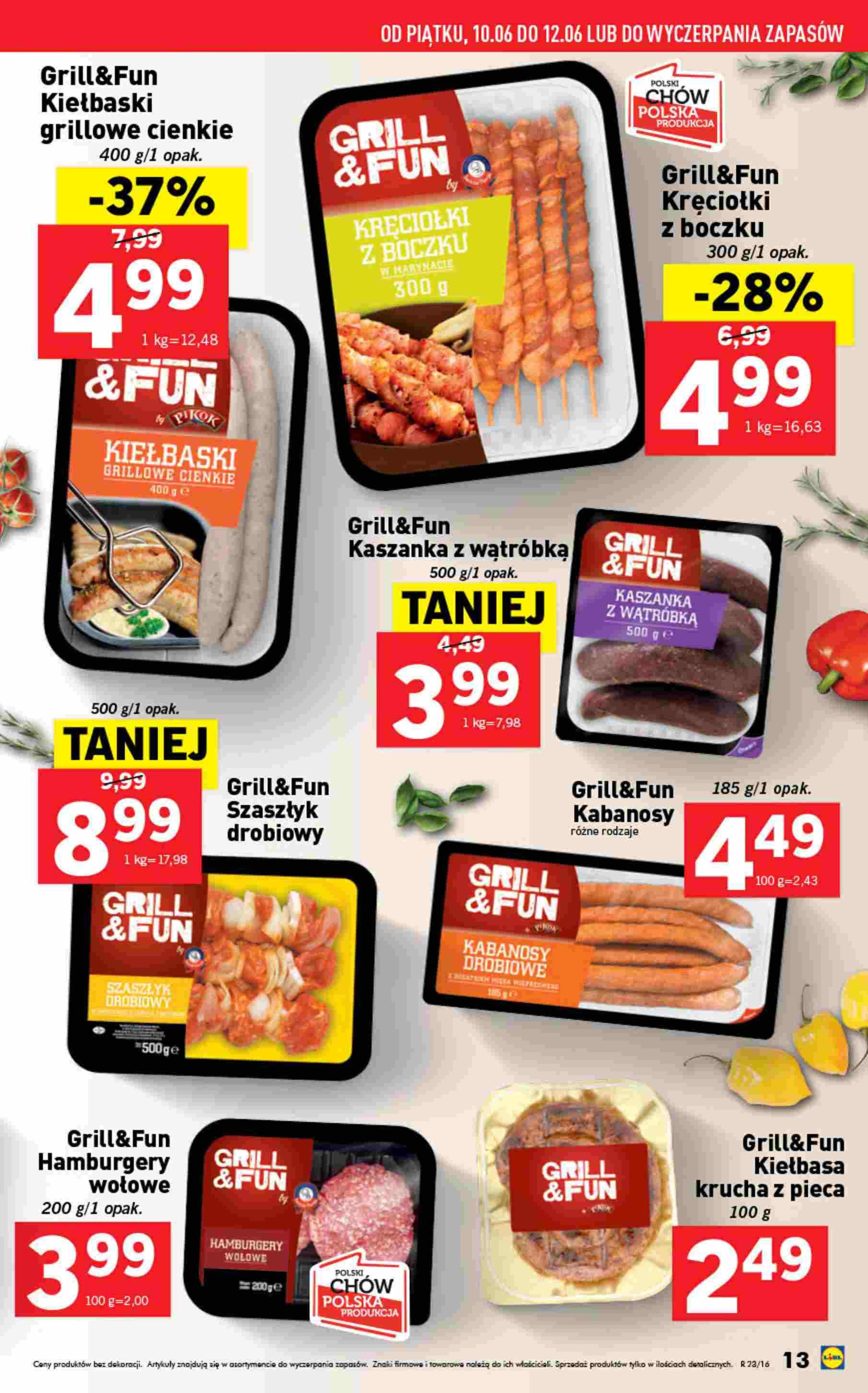 Gazetka promocyjna Lidl do 12/06/2016 str.13