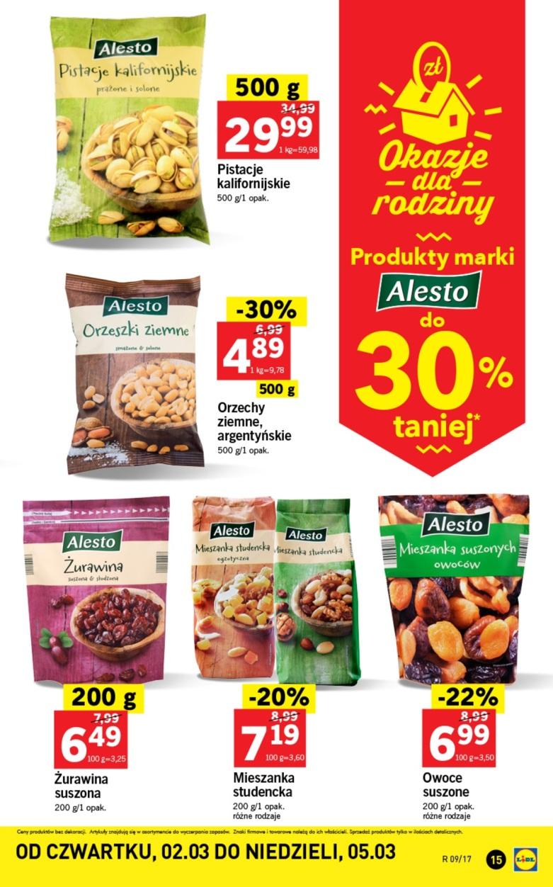 Gazetka promocyjna Lidl do 05/03/2017 str.15