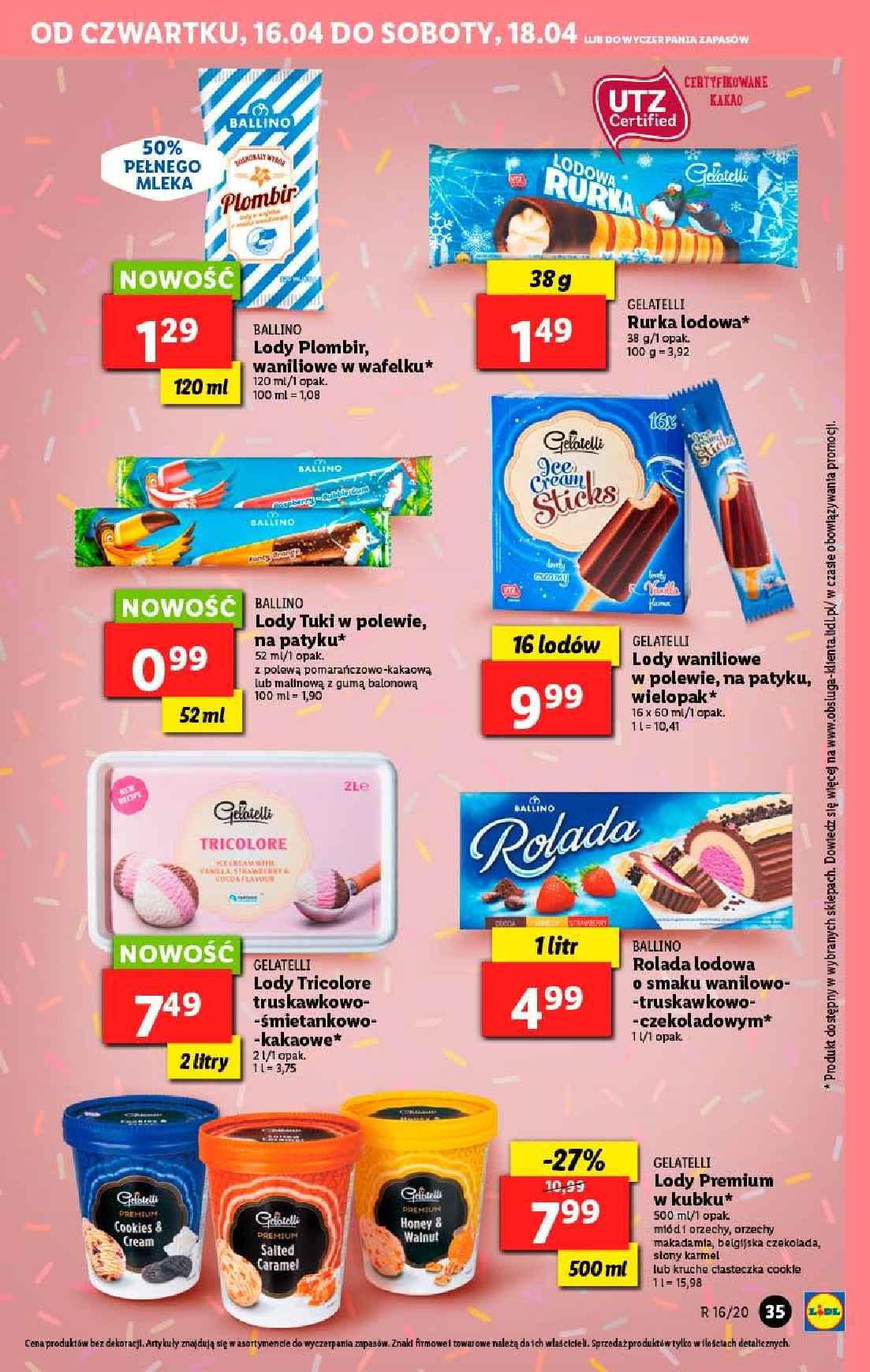 Gazetka promocyjna Lidl do 18/04/2020 str.35