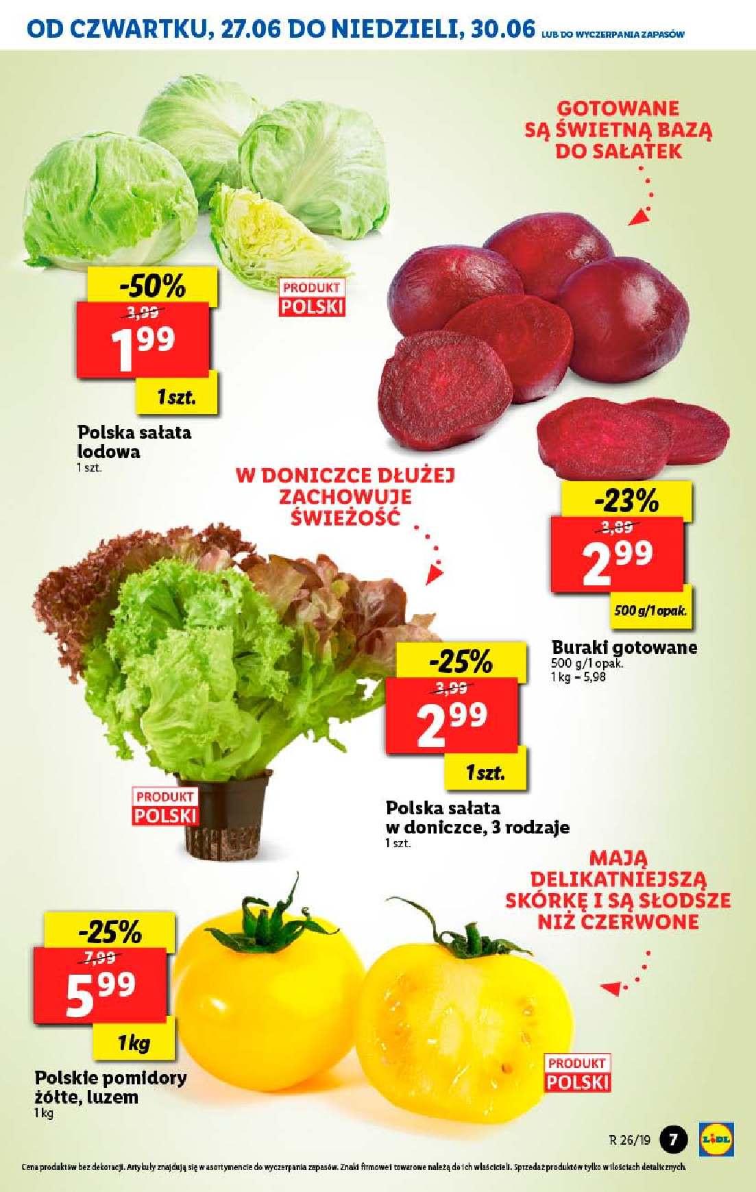 Gazetka promocyjna Lidl do 30/06/2019 str.7