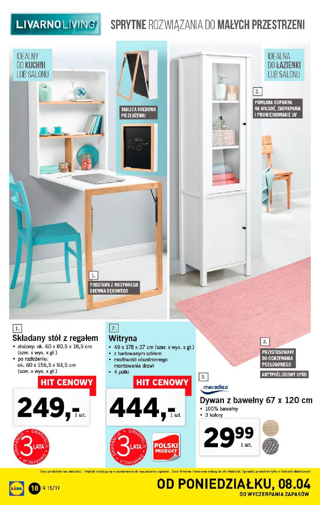 Gazetka promocyjna Lidl do 14/04/2019 str.18