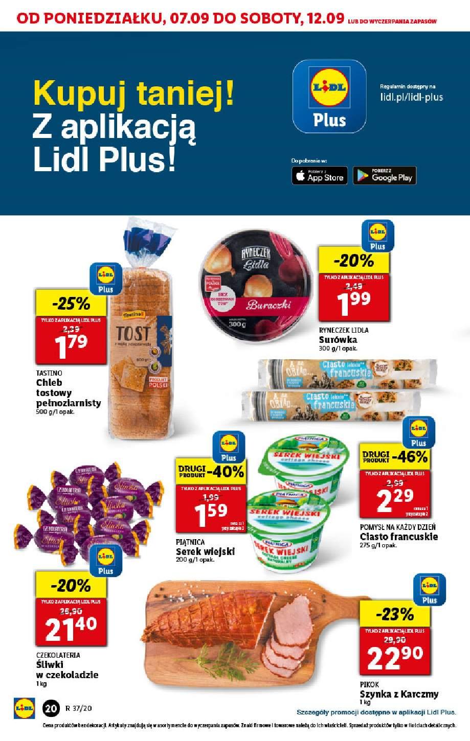 Gazetka promocyjna Lidl do 12/09/2020 str.20