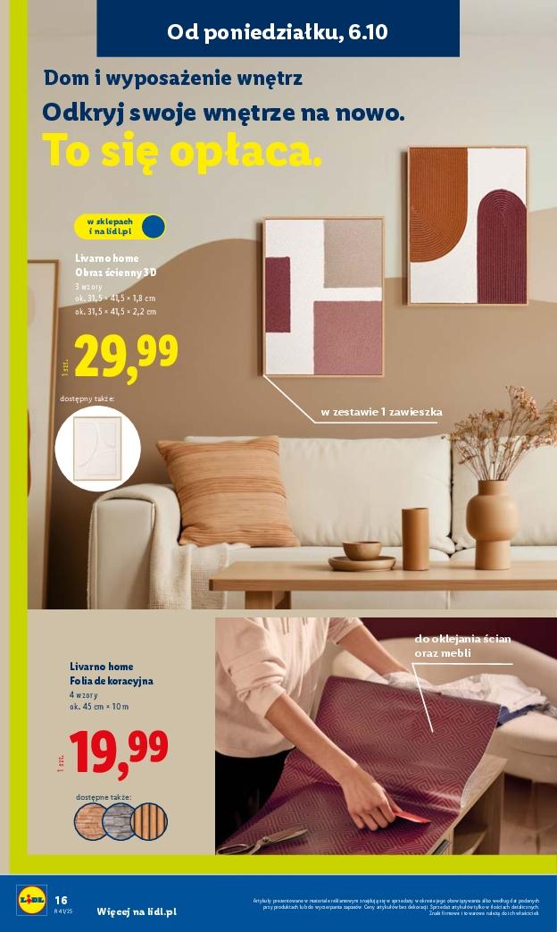 Gazetka promocyjna Lidl do 11/10/2025 str.16