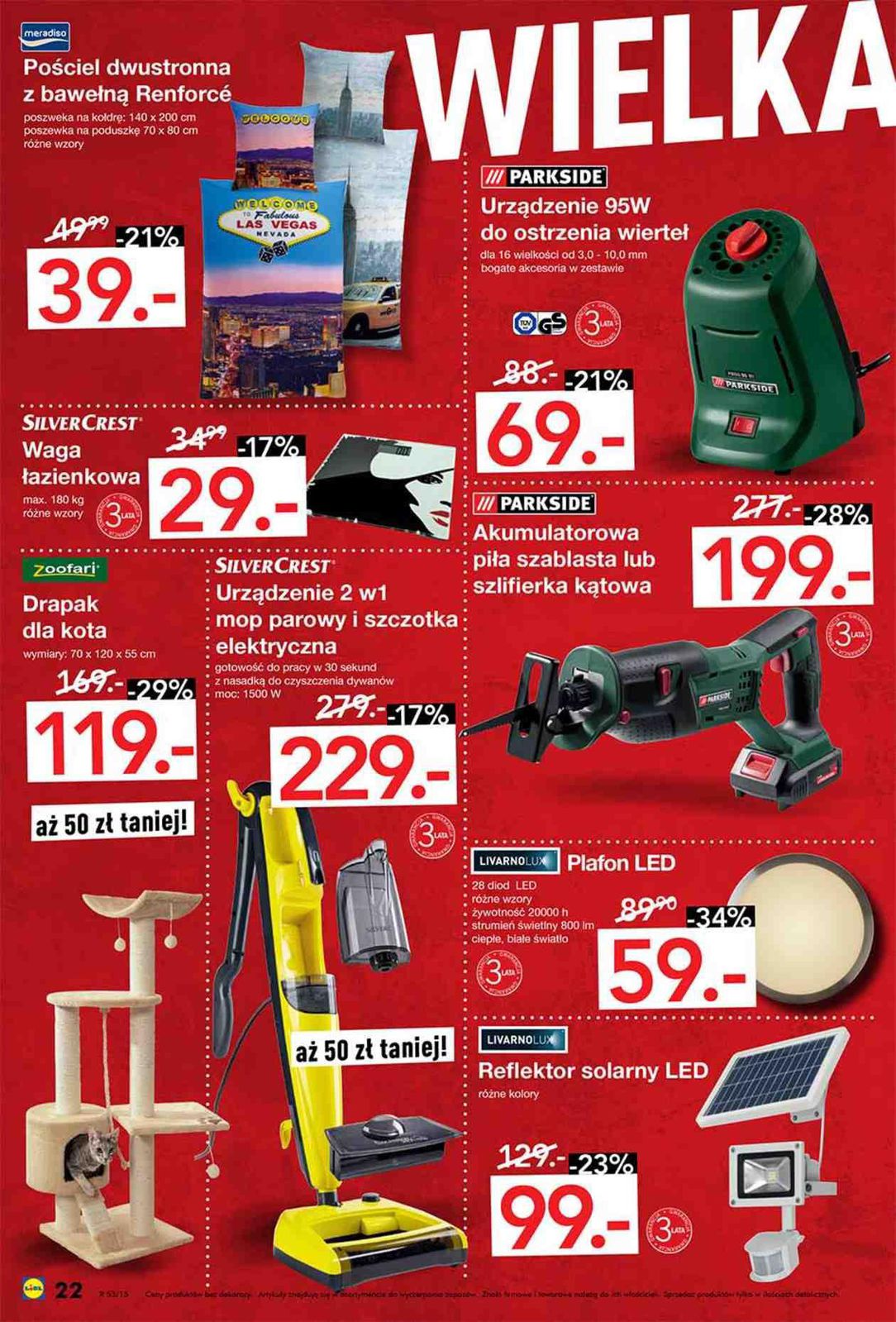 Gazetka promocyjna Lidl do 03/01/2016 str.22