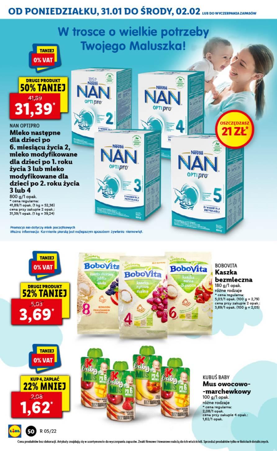 Gazetka promocyjna Lidl do 02/02/2022 str.50