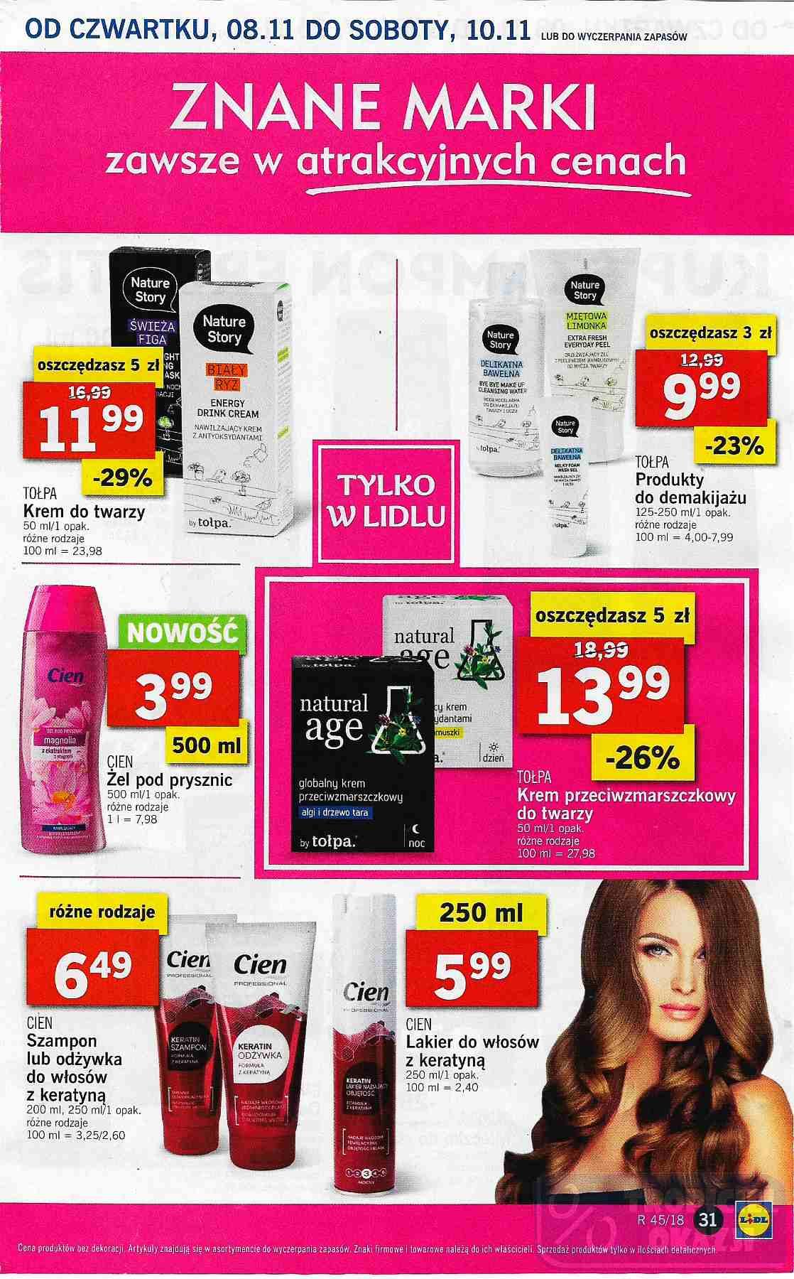 Gazetka promocyjna Lidl do 10/11/2018 str.31