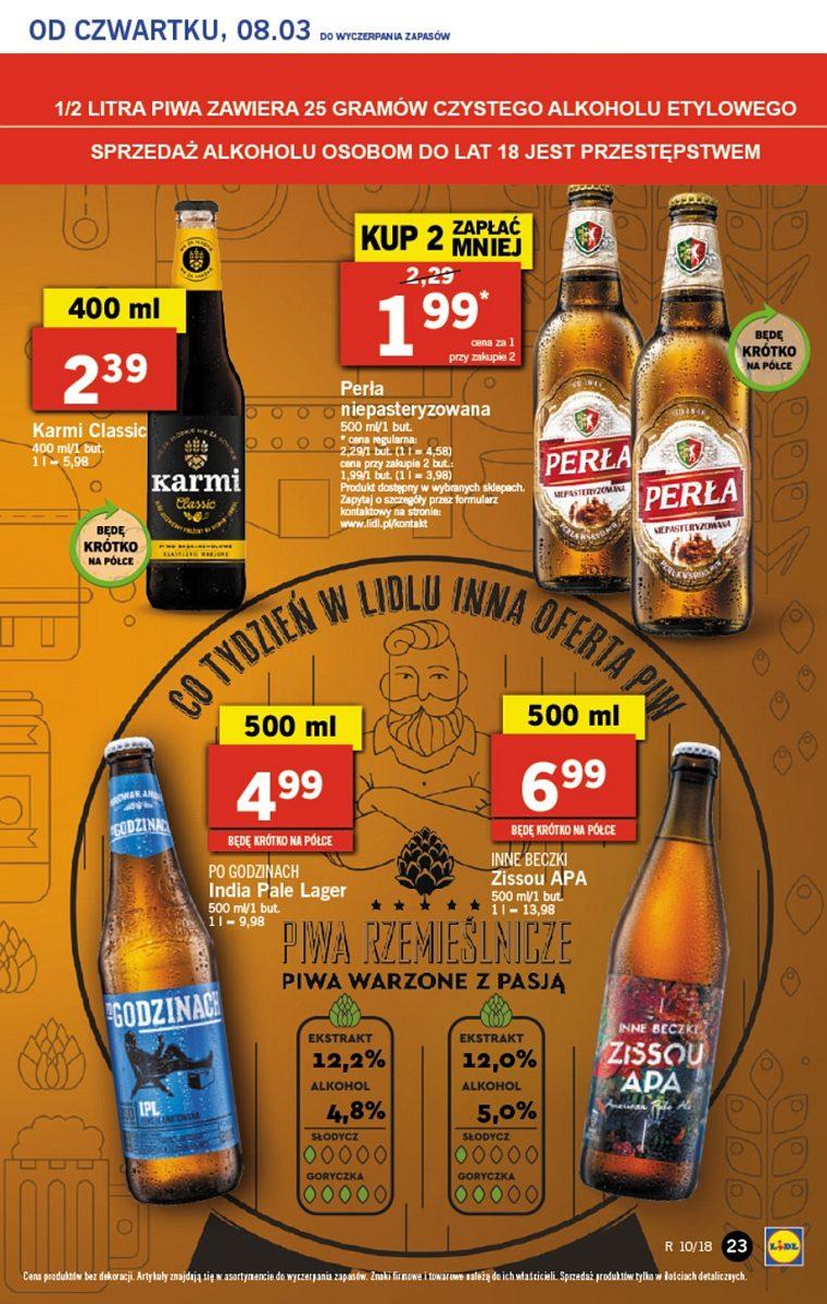 Gazetka promocyjna Lidl do 10/03/2018 str.23