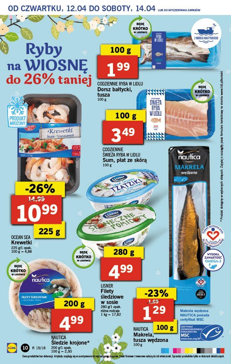 Gazetka promocyjna Lidl do 14/04/2018 str.10