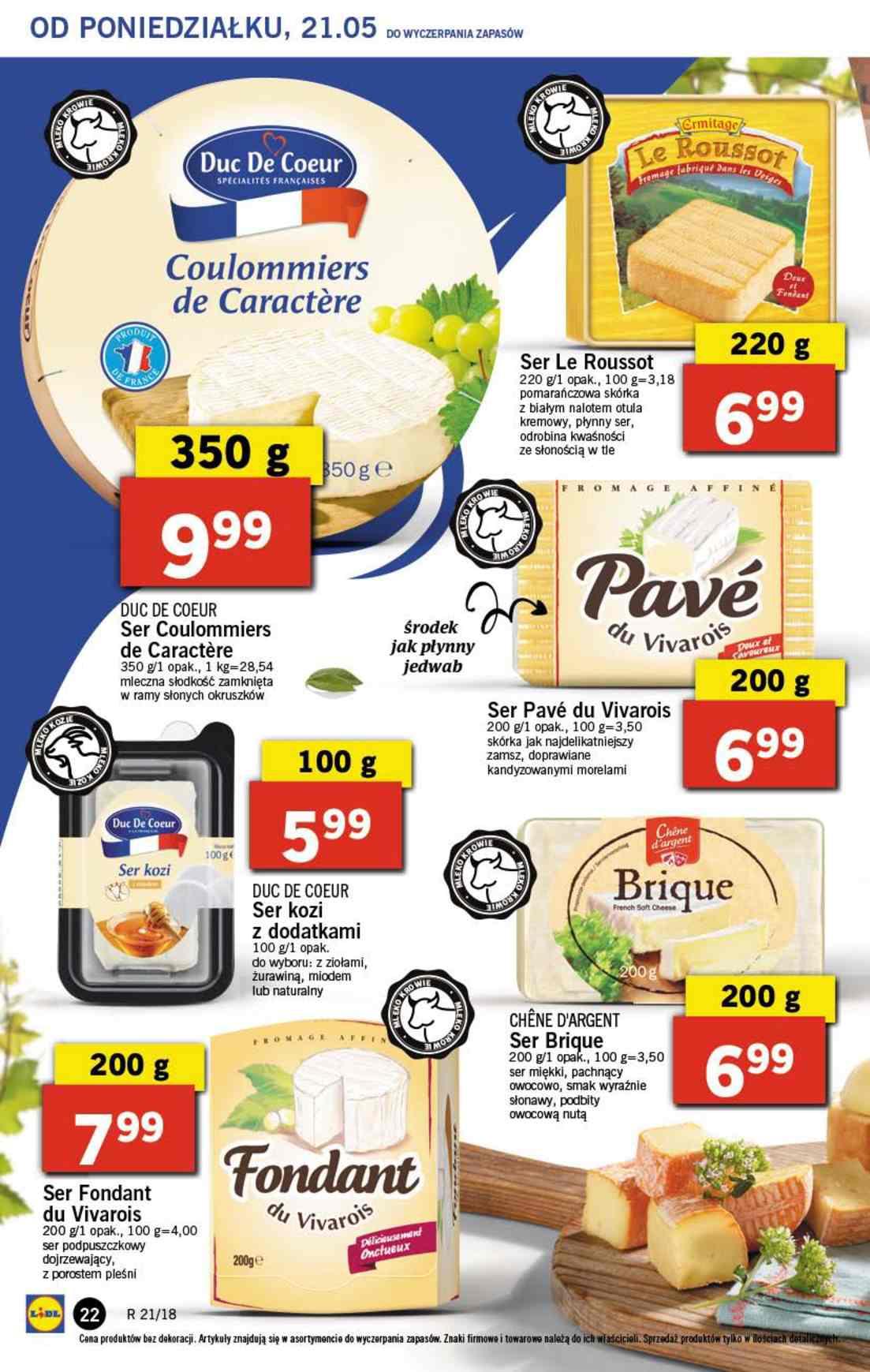 Gazetka promocyjna Lidl do 23/05/2018 str.22