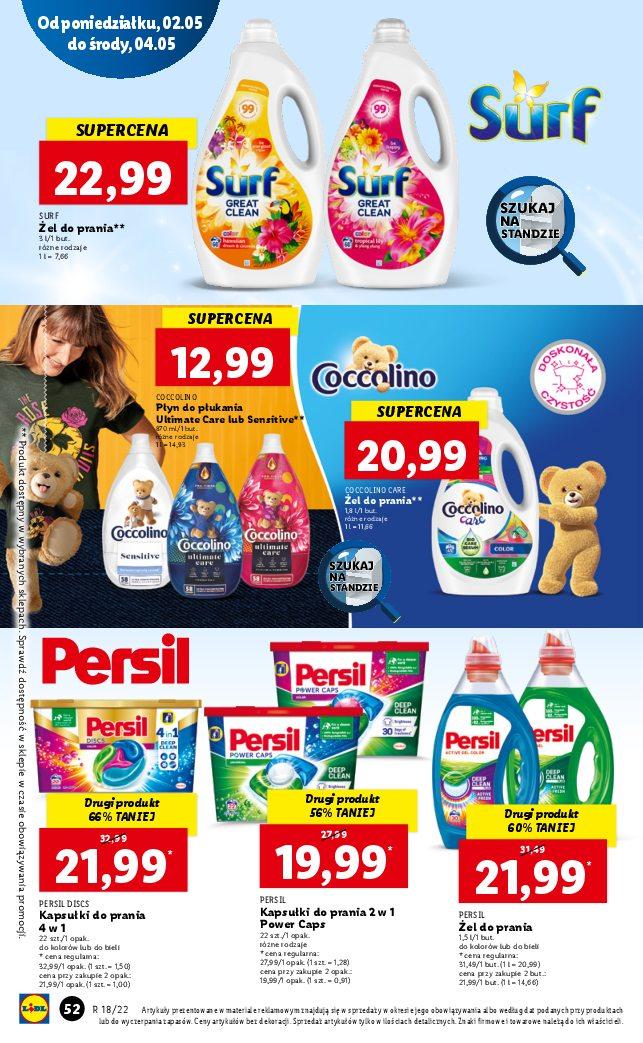 Gazetka promocyjna Lidl do 04/05/2022 str.52