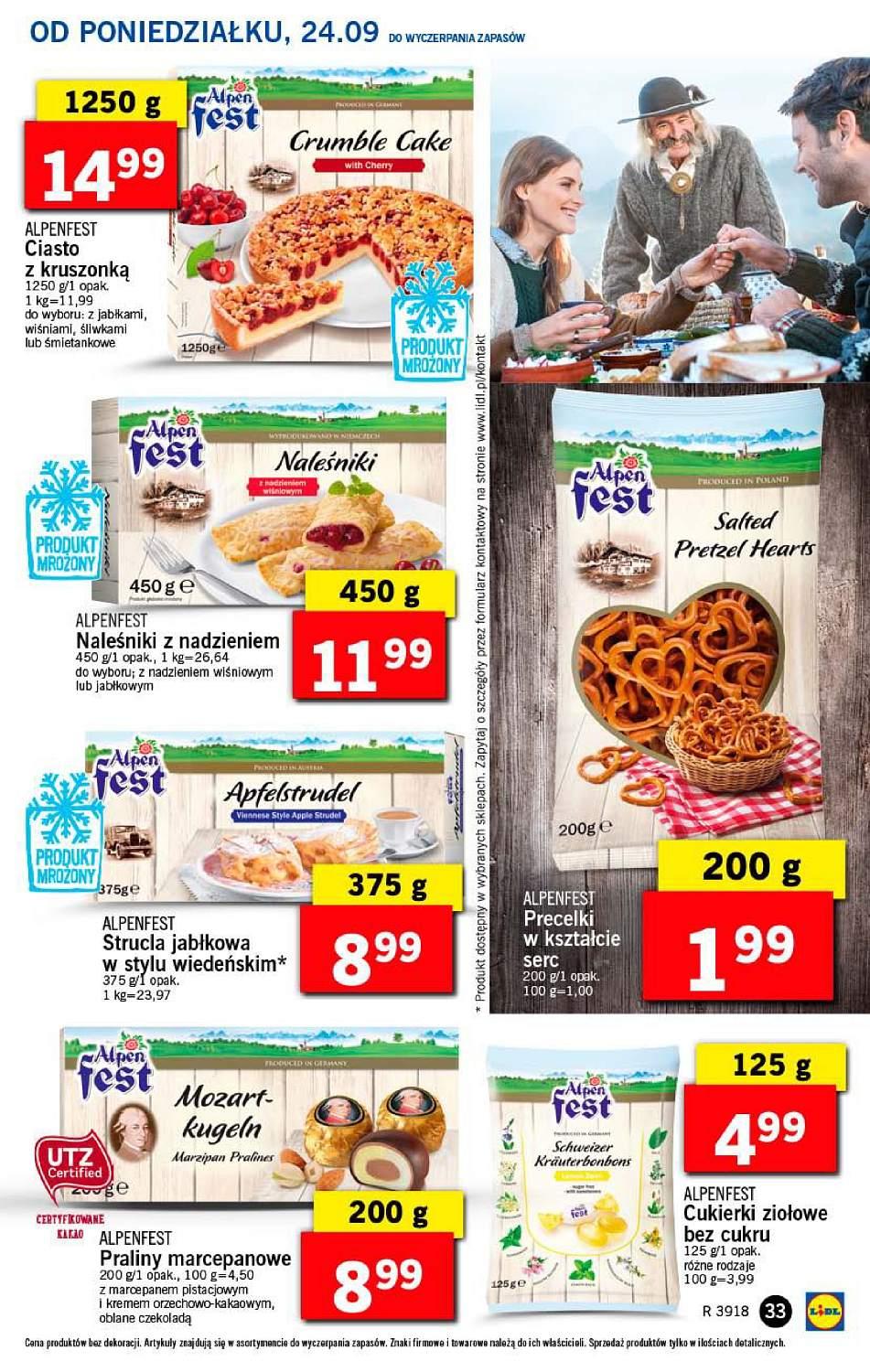 Gazetka promocyjna Lidl do 26/09/2018 str.33