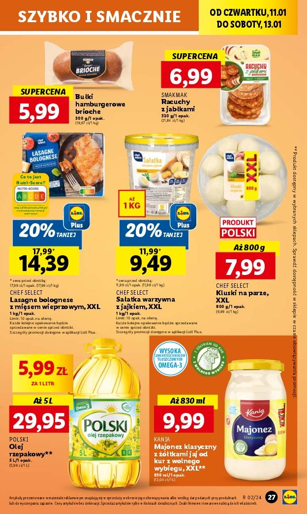 Gazetka promocyjna Lidl do 13/01/2024 str.29