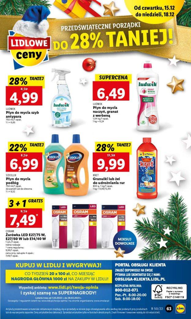 Gazetka promocyjna Lidl do 18/12/2022 str.72