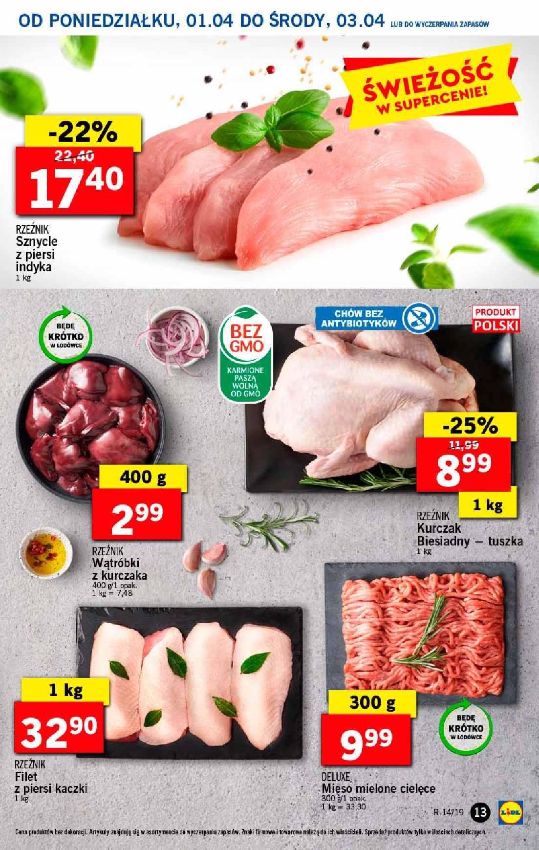 Gazetka promocyjna Lidl do 03/04/2019 str.13