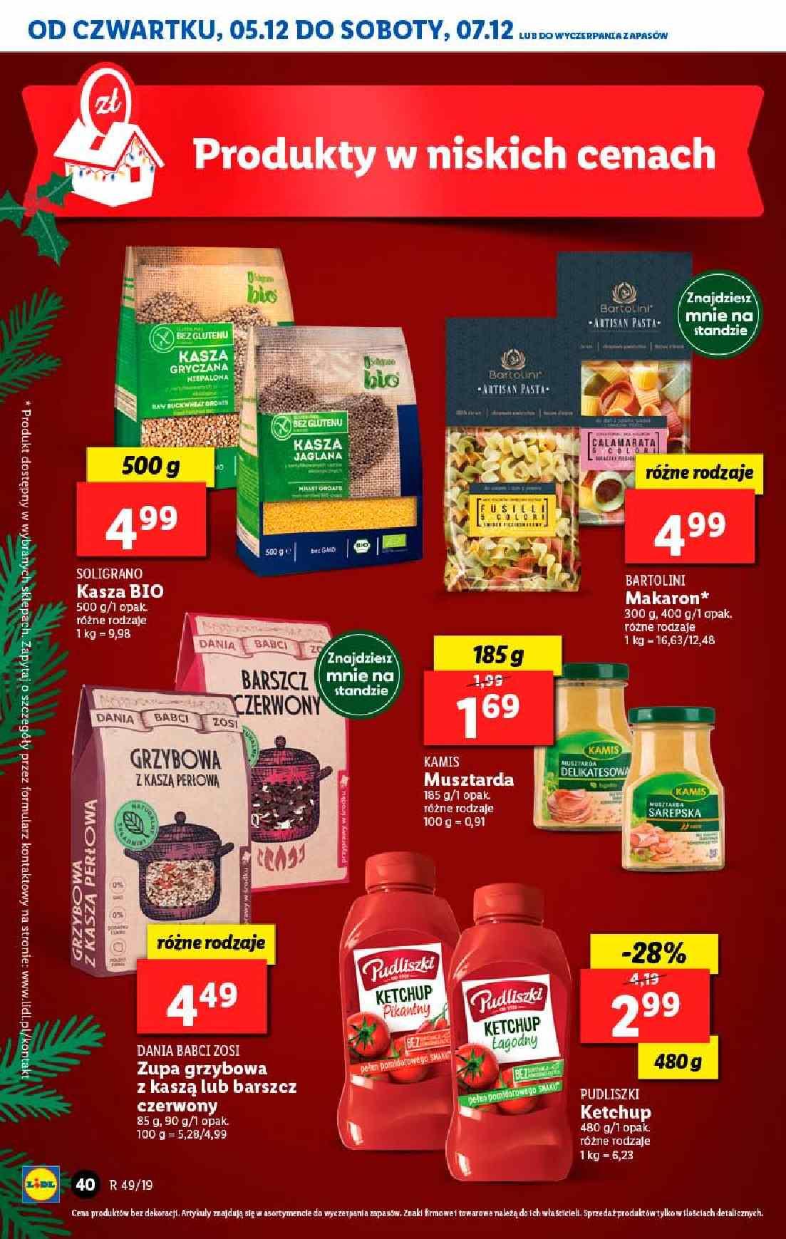 Gazetka promocyjna Lidl do 07/12/2019 str.40