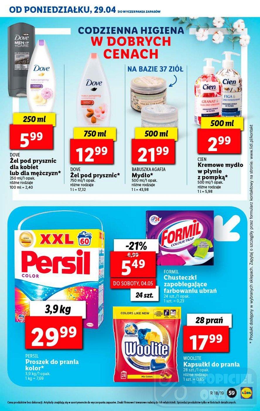 Gazetka promocyjna Lidl do 04/05/2019 str.59