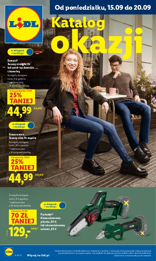Gazetka promocyjna Lidl do 20/09/2025 str.1