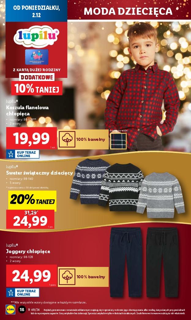 Gazetka promocyjna Lidl do 07/12/2024 str.18