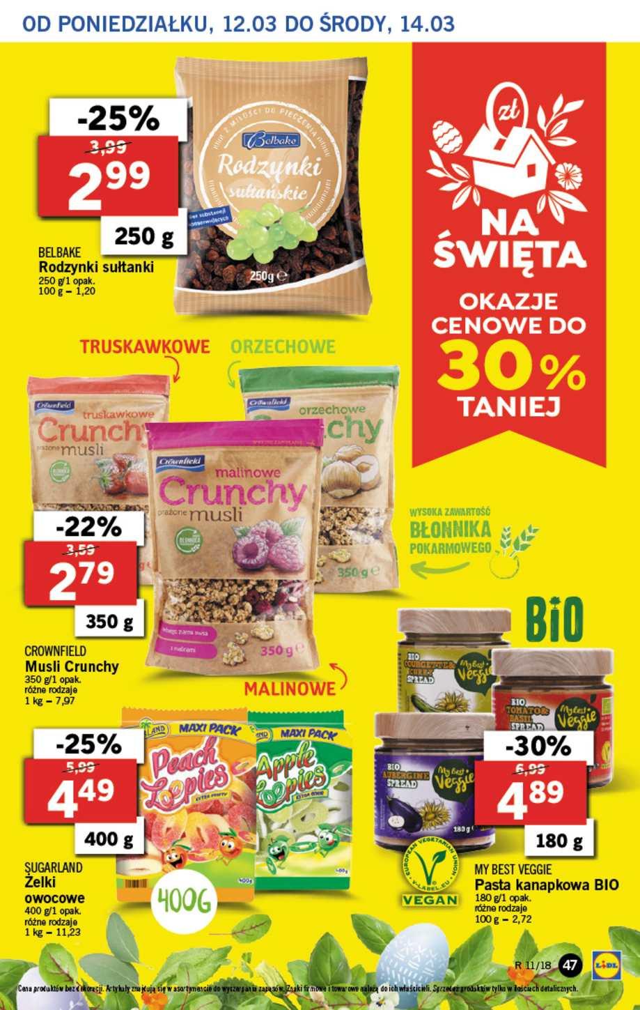 Gazetka promocyjna Lidl do 14/03/2018 str.47