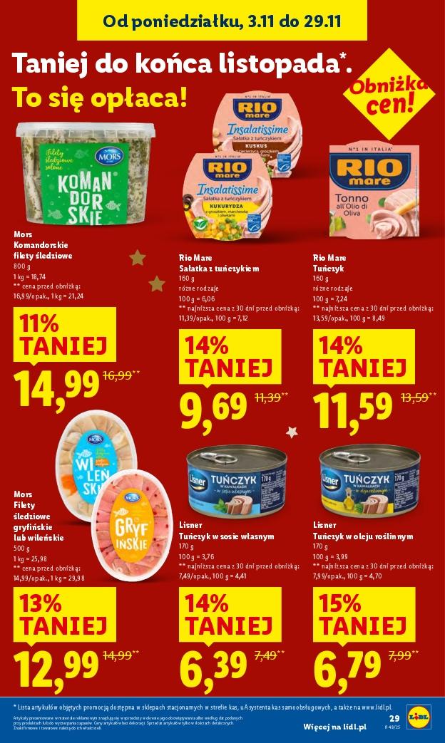 Gazetka promocyjna Lidl do 29/11/2025 str.29