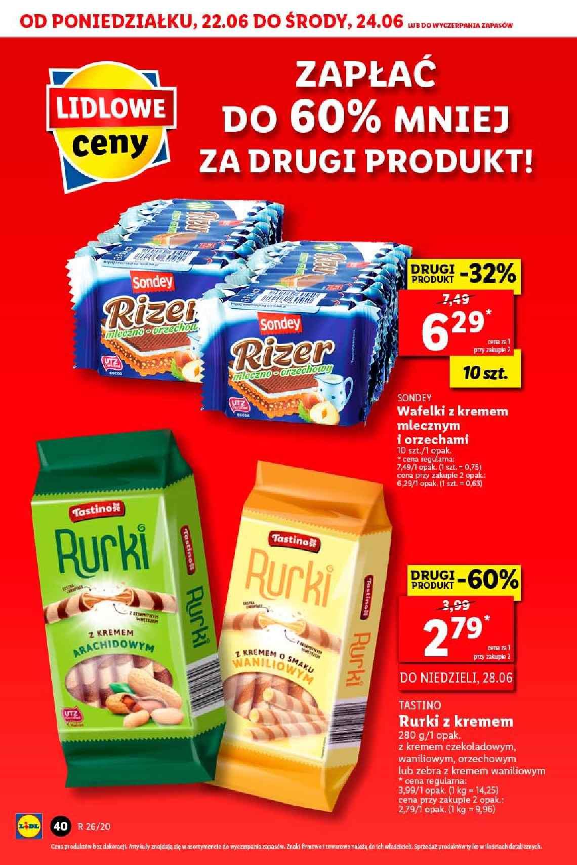 Gazetka promocyjna Lidl do 24/06/2020 str.40