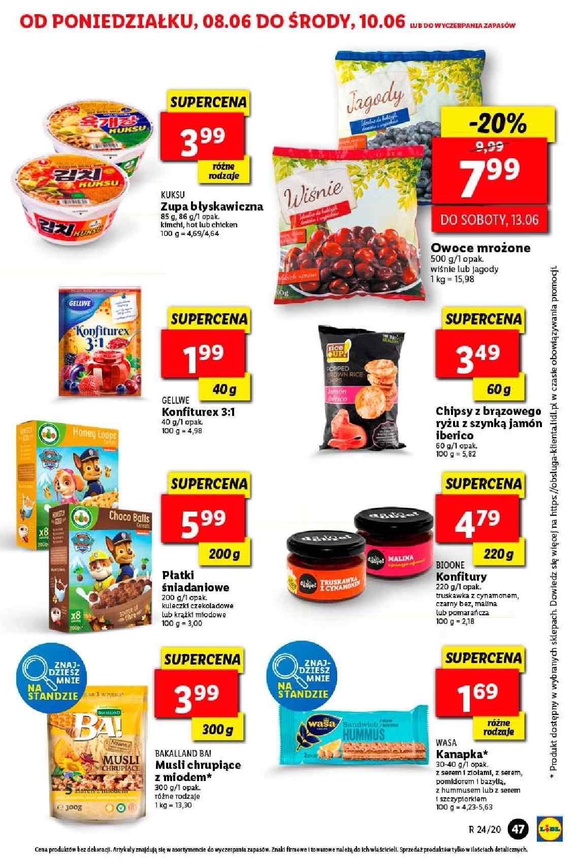 Gazetka promocyjna Lidl do 10/06/2020 str.47