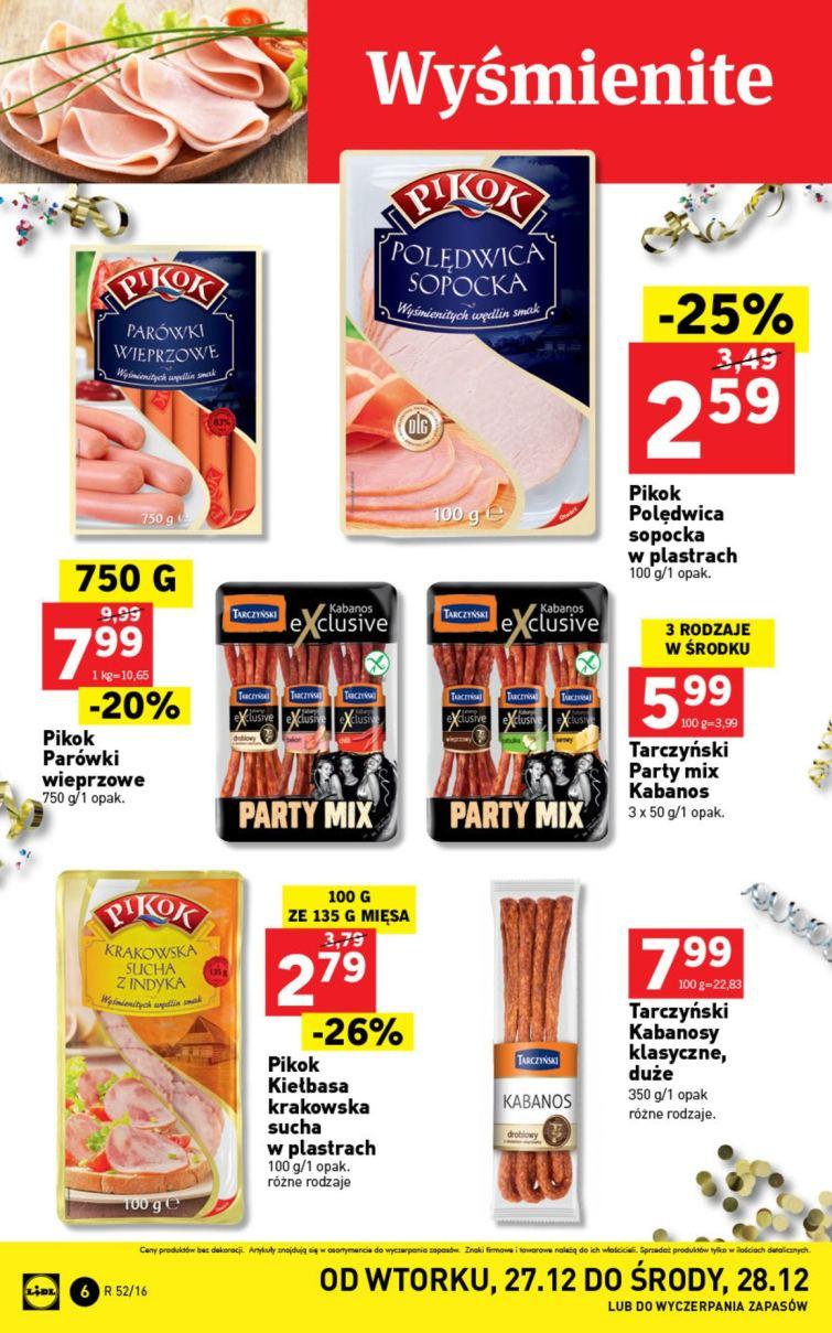 Gazetka promocyjna Lidl do 31/12/2016 str.6