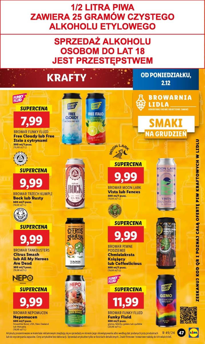 Gazetka promocyjna Lidl do 04/12/2024 str.49