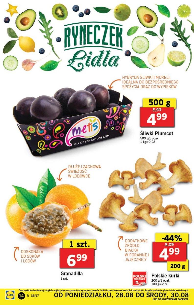 Gazetka promocyjna Lidl do 30/08/2017 str.14