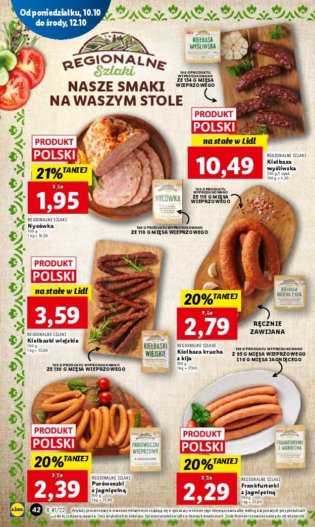 Gazetka promocyjna Lidl do 12/10/2022 str.42