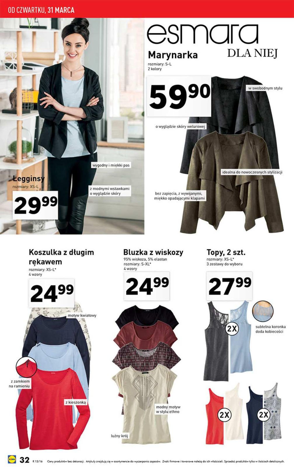 Gazetka promocyjna Lidl do 03/04/2016 str.32