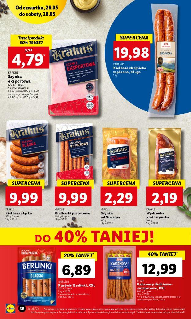 Gazetka promocyjna Lidl do 28/05/2022 str.36