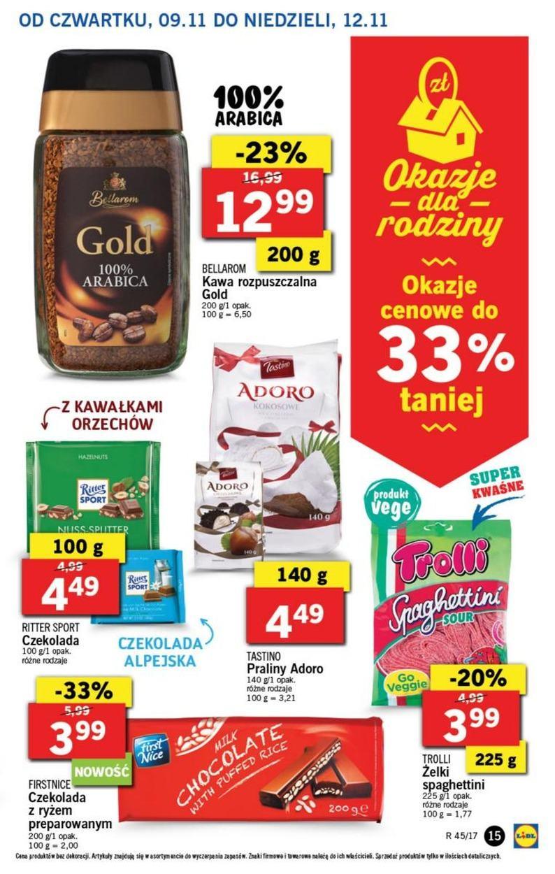 Gazetka promocyjna Lidl do 12/11/2017 str.15