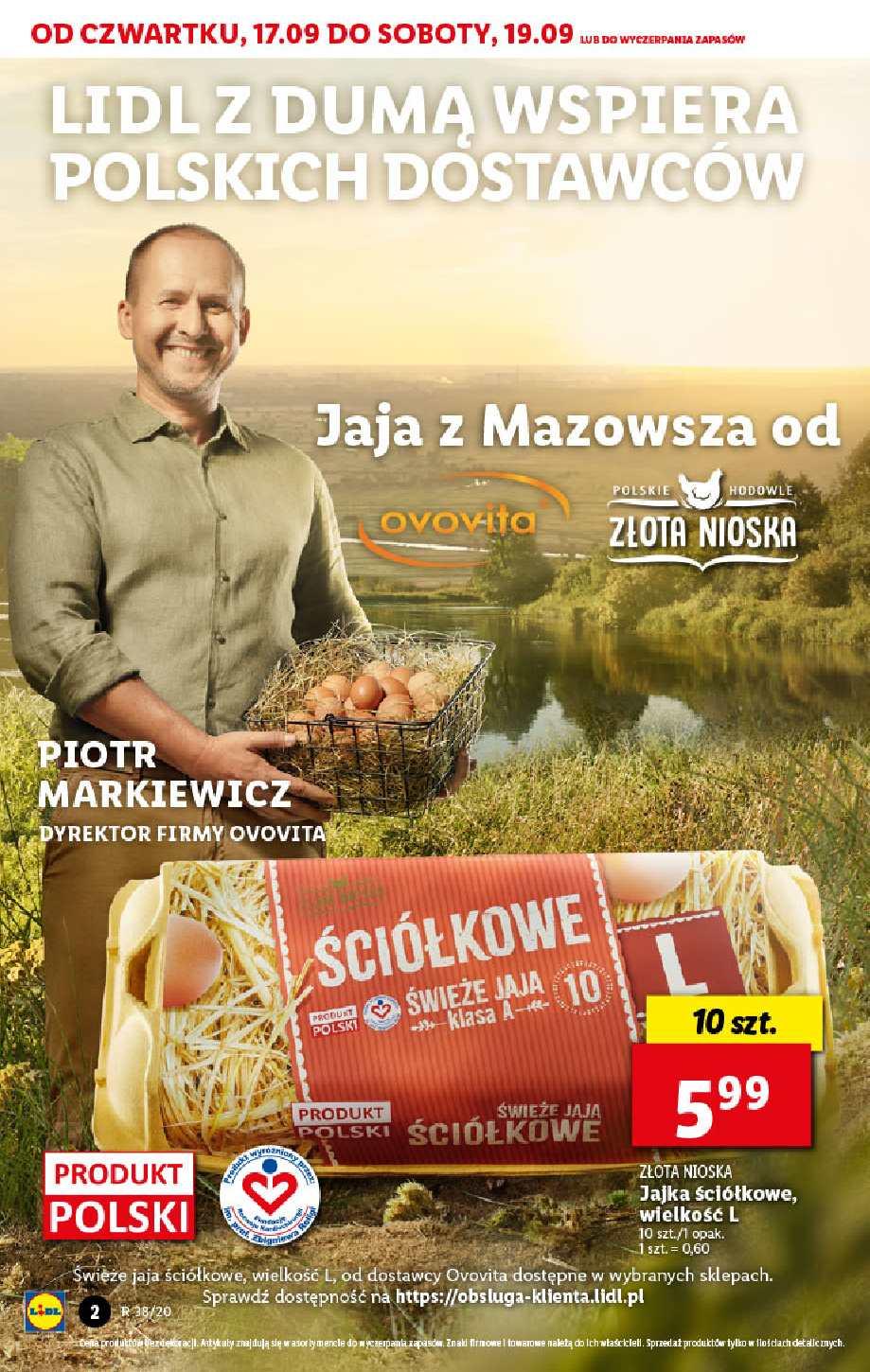 Gazetka promocyjna Lidl do 19/09/2020 str.1