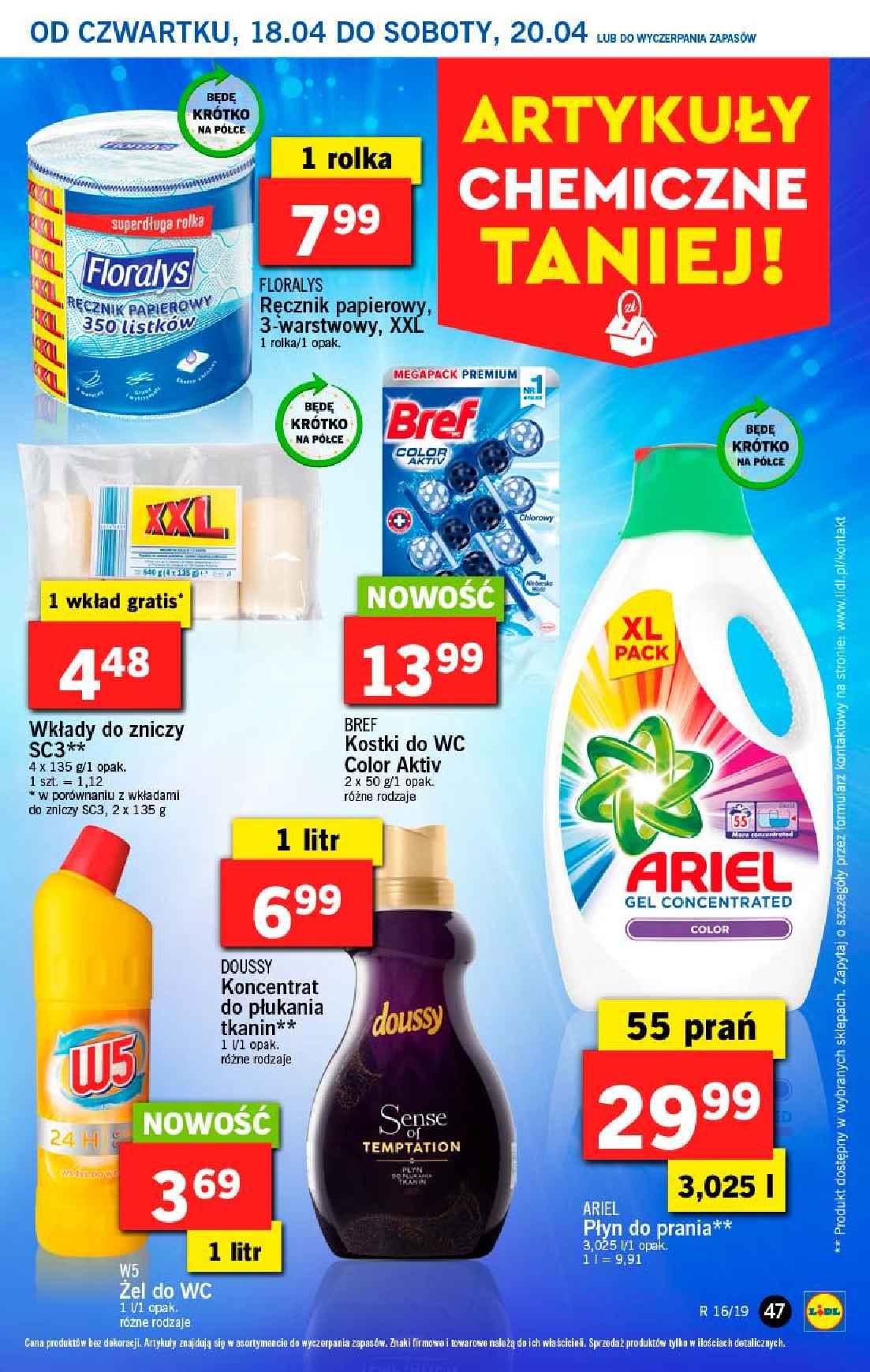 Gazetka promocyjna Lidl do 20/04/2019 str.47