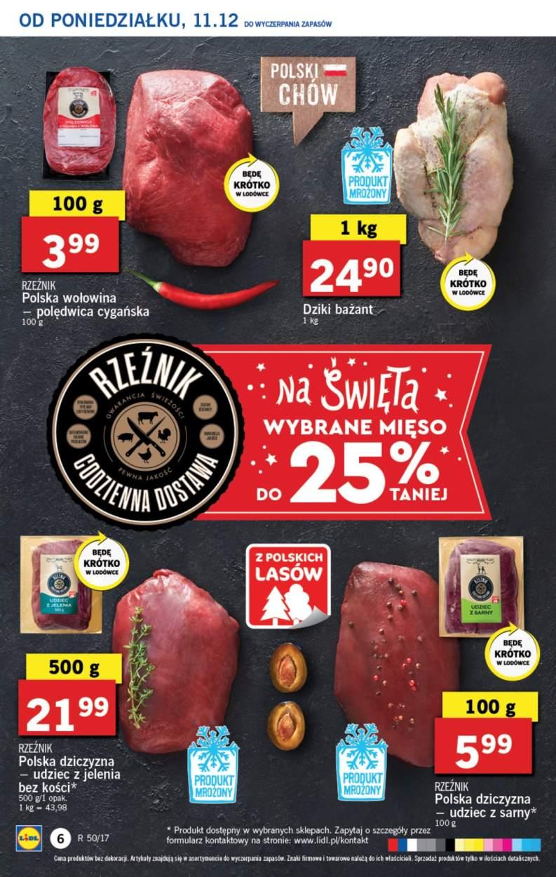 Gazetka promocyjna Lidl do 13/12/2017 str.6