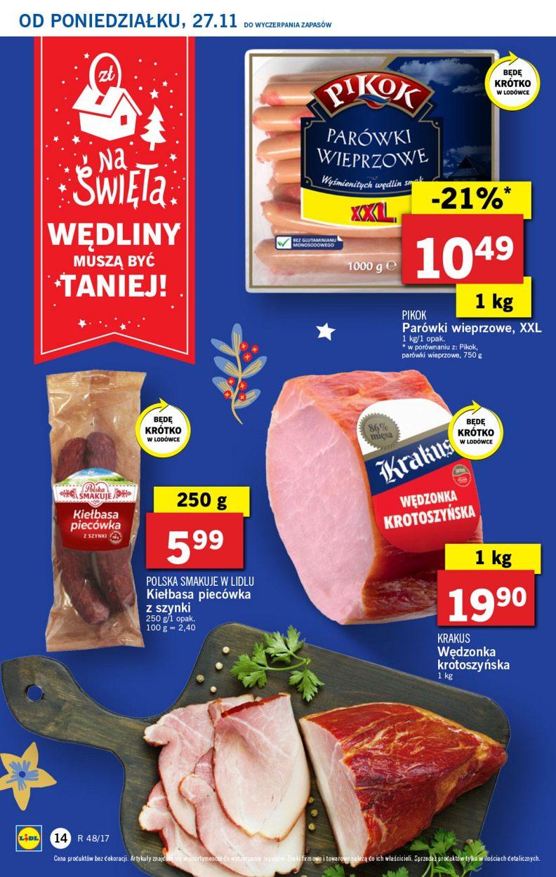 Gazetka promocyjna Lidl do 29/11/2017 str.14