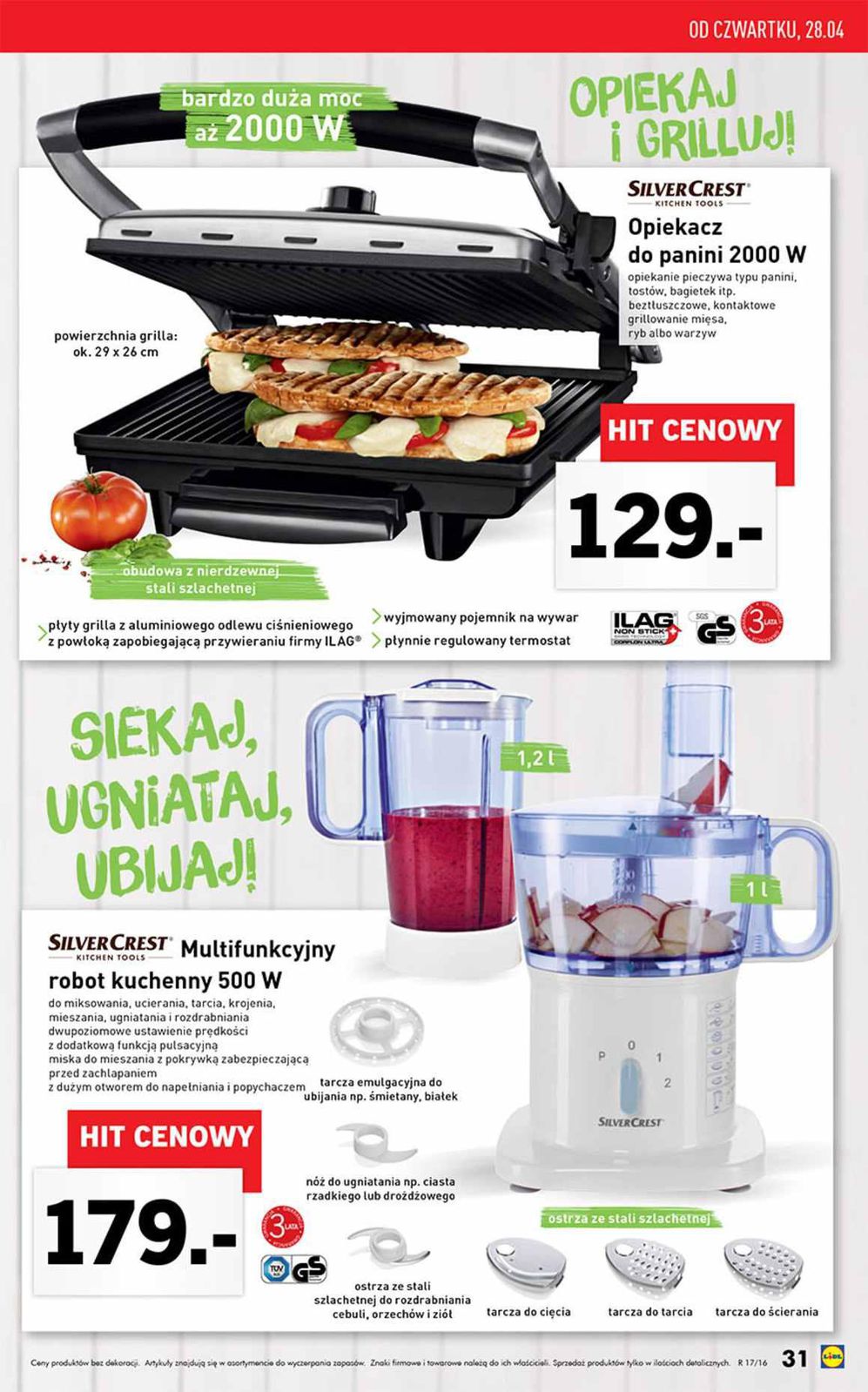 Gazetka promocyjna Lidl do 01/05/2016 str.31