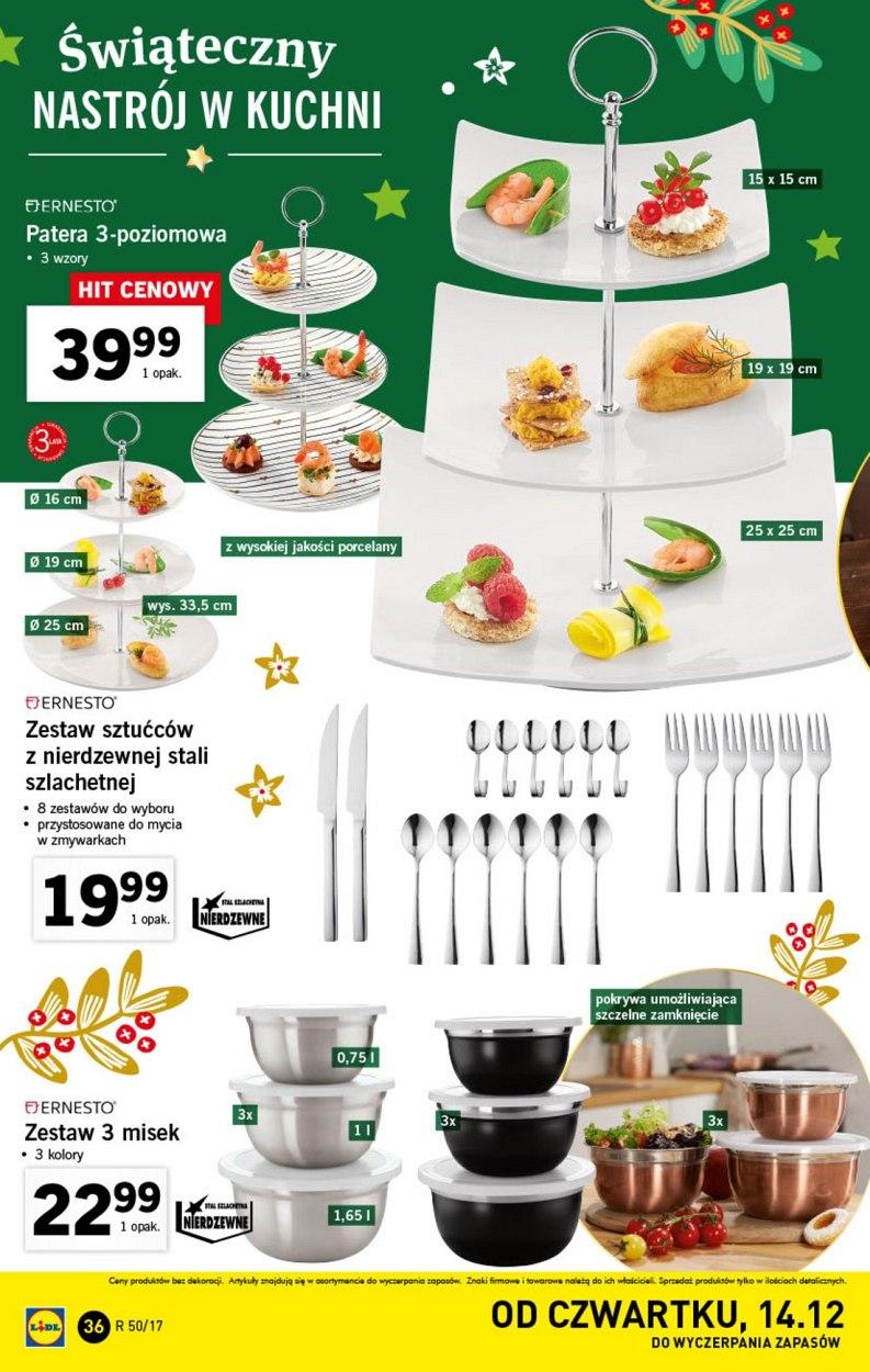 Gazetka promocyjna Lidl do 17/12/2017 str.36