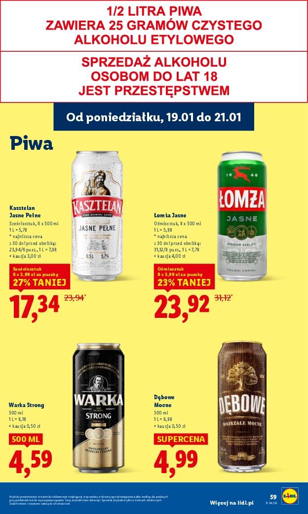 Gazetka promocyjna Lidl do 21/01/2026 str.59