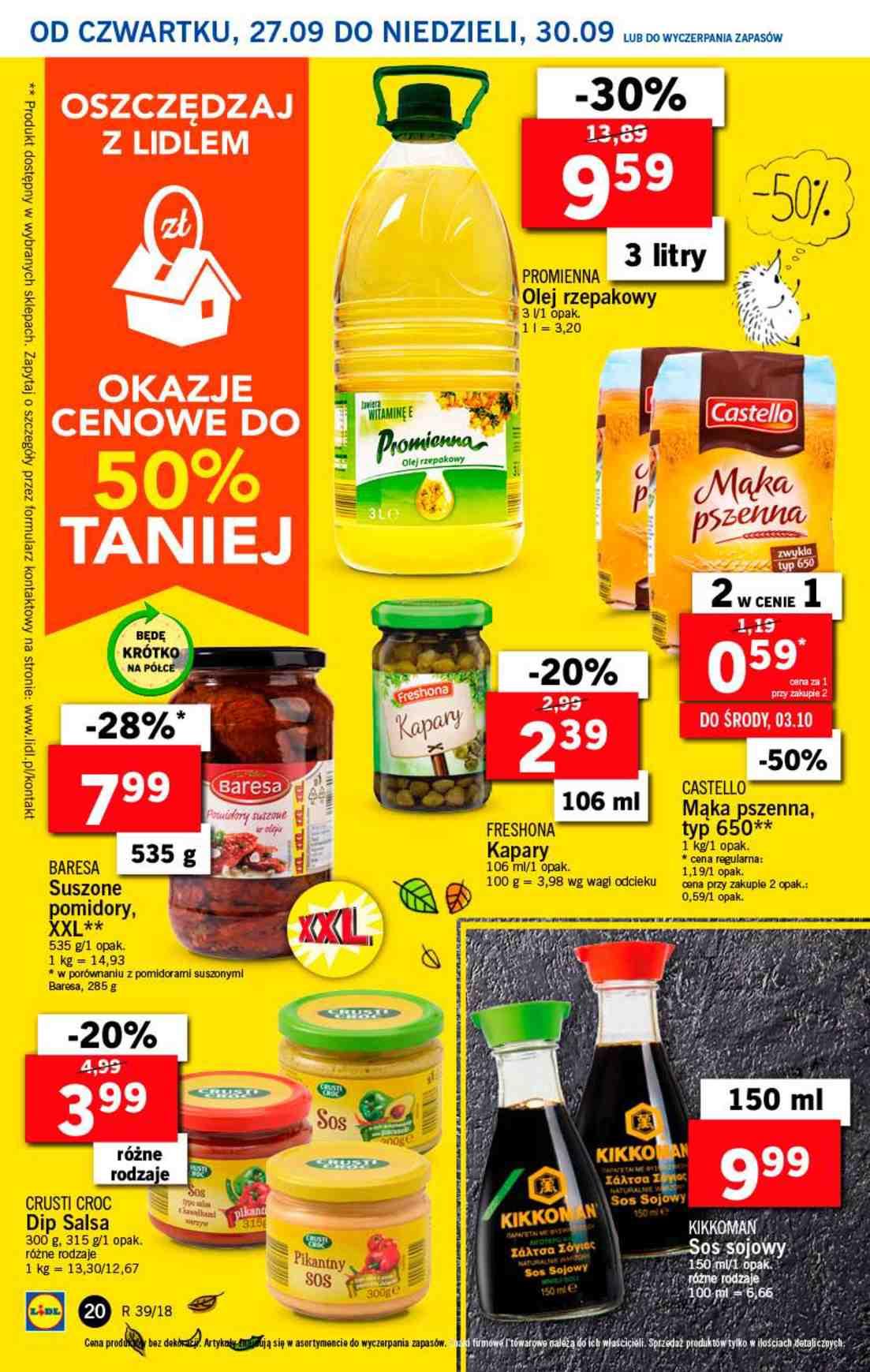 Gazetka promocyjna Lidl do 30/09/2018 str.20