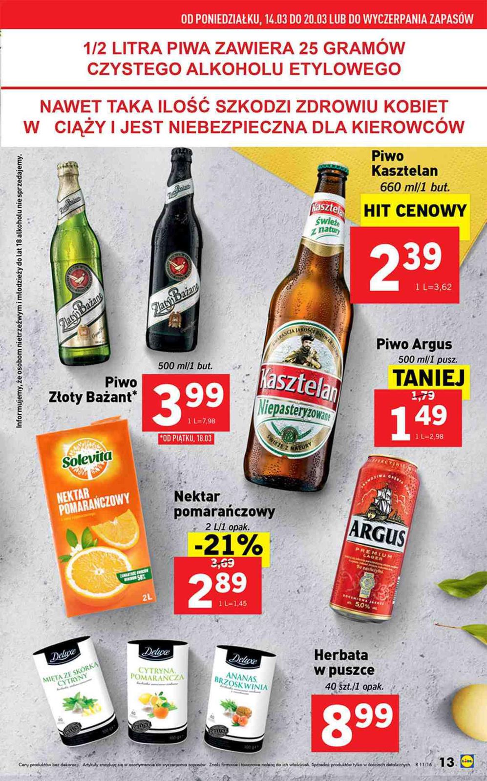 Gazetka promocyjna Lidl do 20/03/2016 str.13