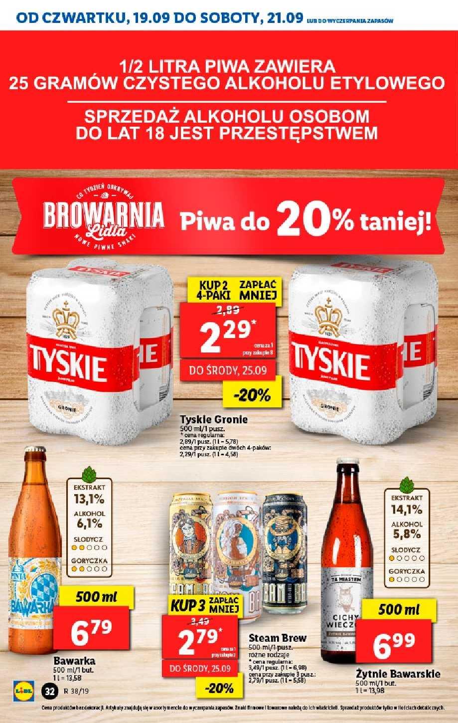 Gazetka promocyjna Lidl do 22/09/2019 str.31