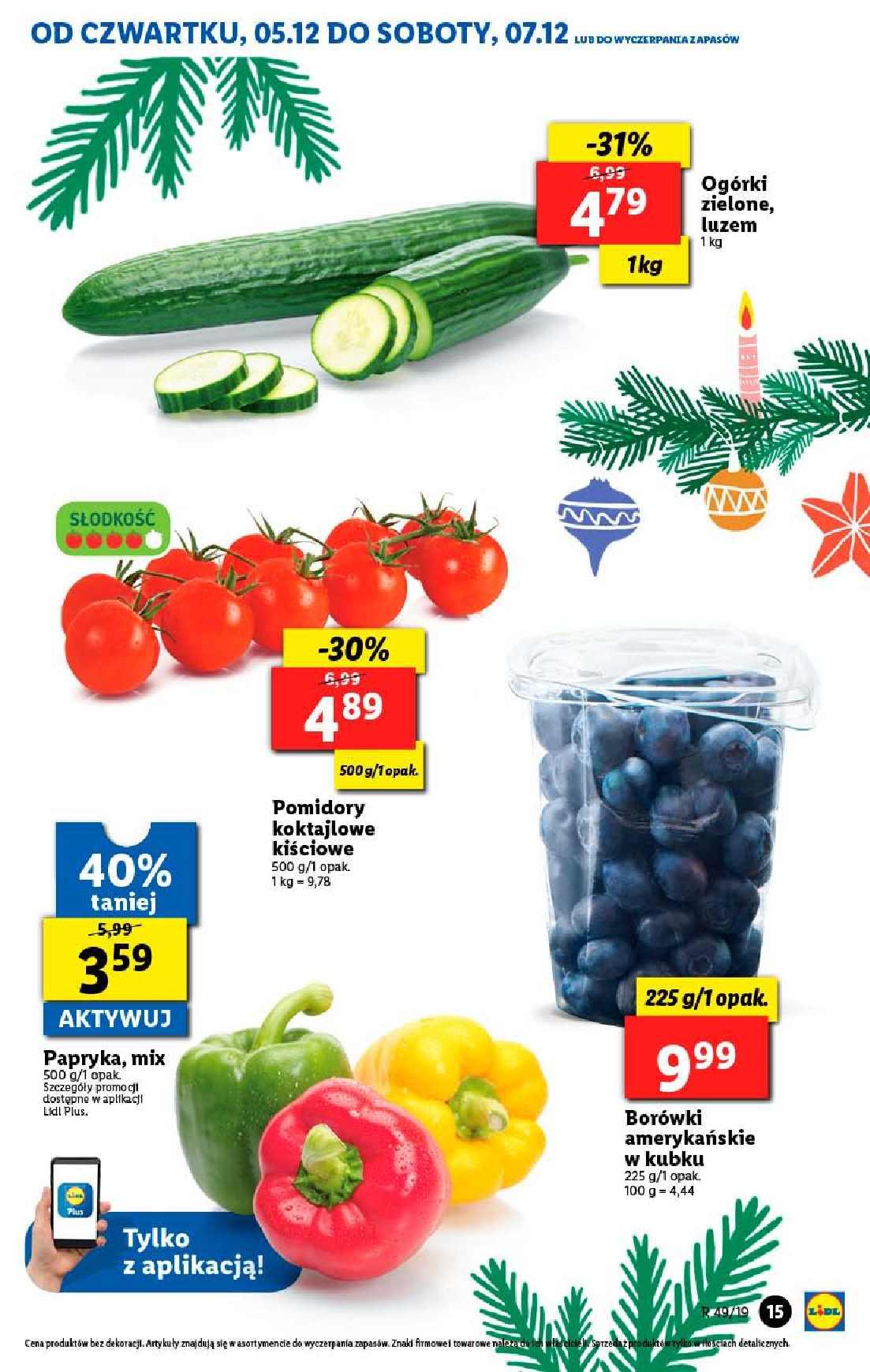 Gazetka promocyjna Lidl do 07/12/2019 str.15