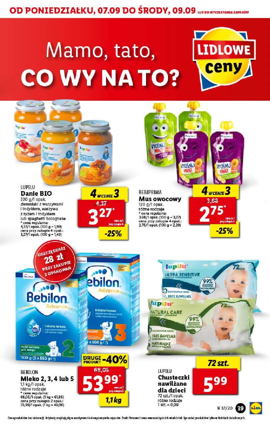 Gazetka promocyjna Lidl do 12/09/2020 str.39