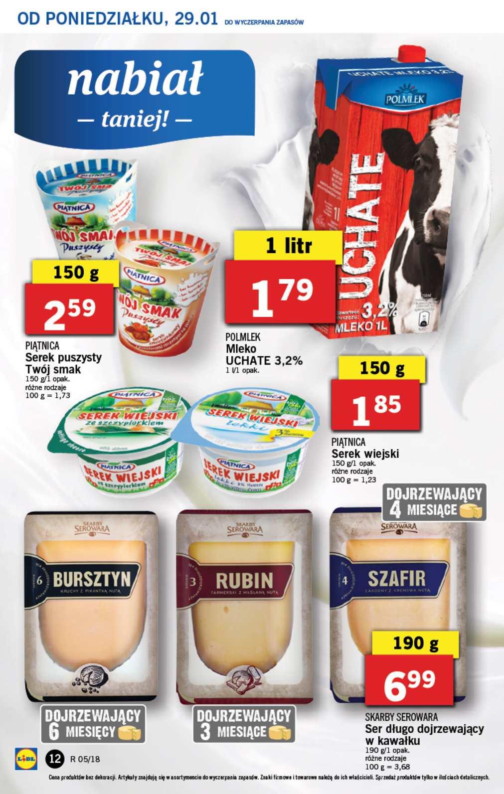 Gazetka promocyjna Lidl do 31/01/2018 str.12